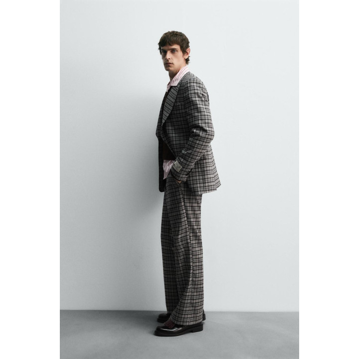 КЛЕТЧАТЫЙ КОСТЮМНЫЙ БЛЕЙЗЕР HARRY LAMBERT FOR ZARA X DISNEY