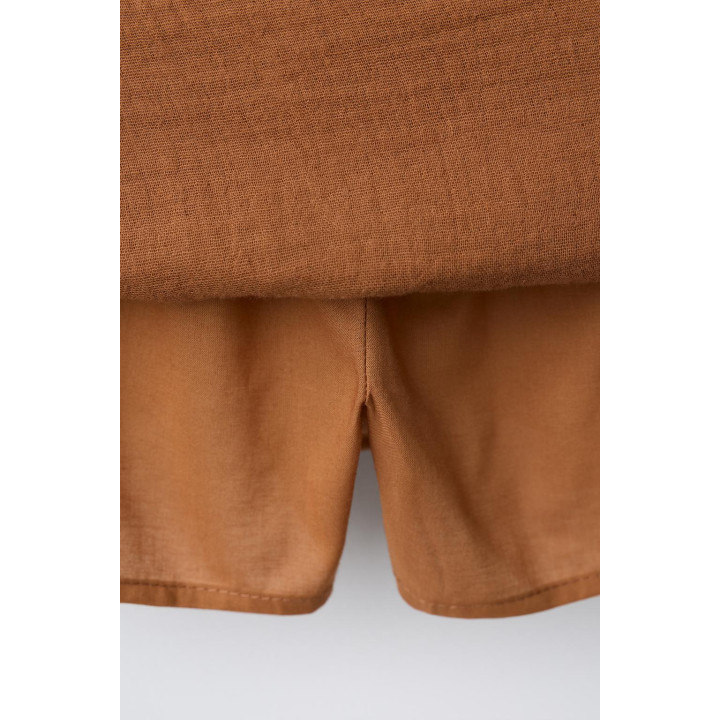 Юбка-бермуды в клетку с бантом bensimon ® x zara