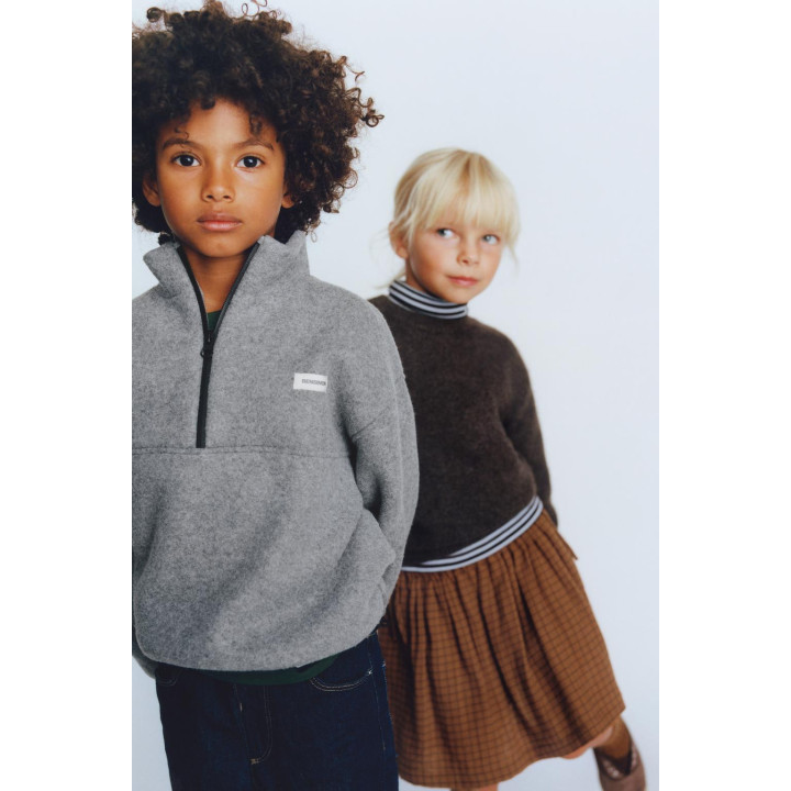 Юбка-бермуды в клетку с бантом bensimon ® x zara