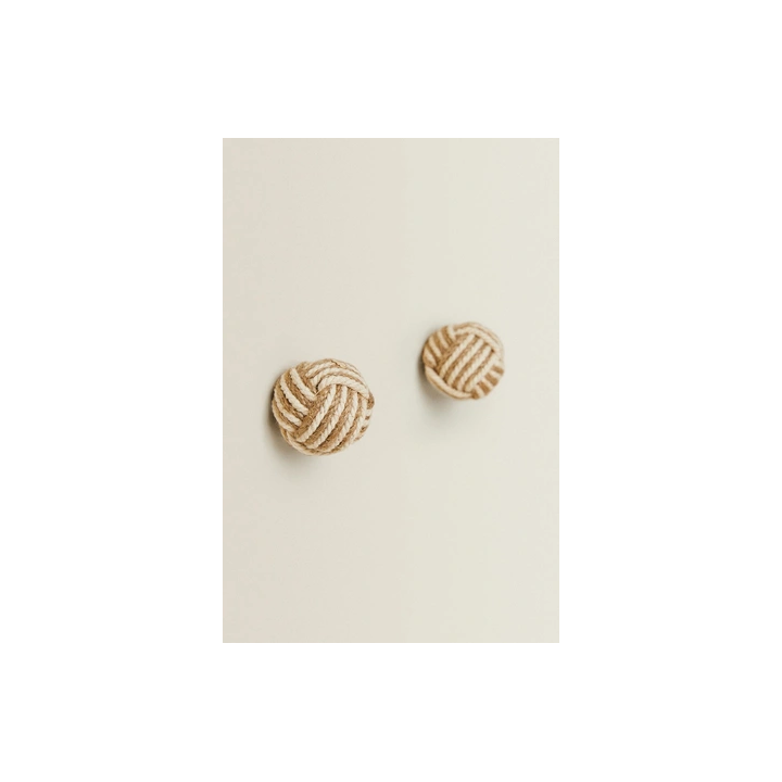 PACK OF KNOTTED DOOR KNOBS (PACK OF 2)