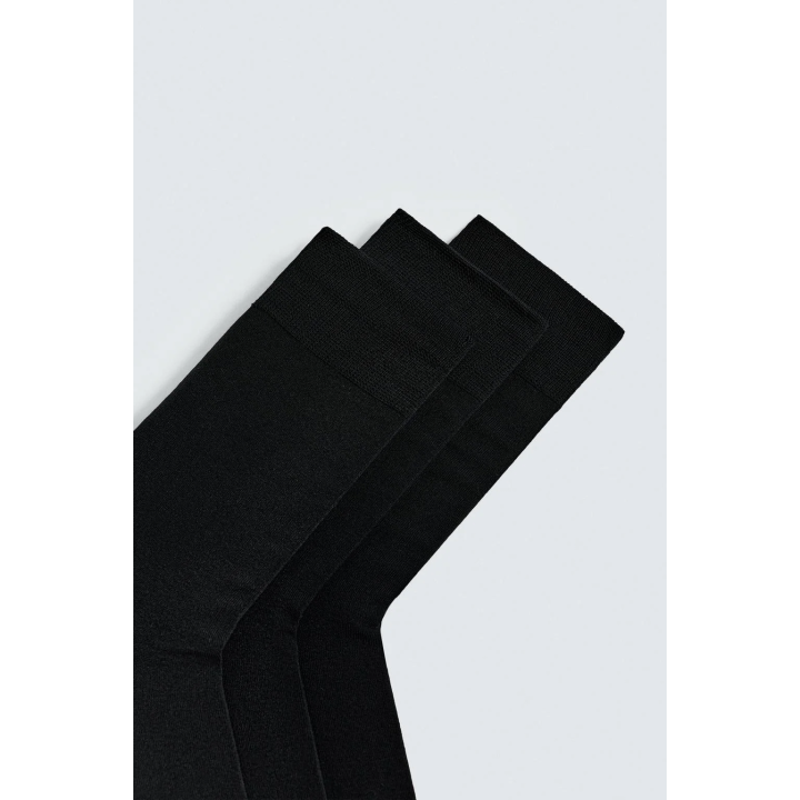 НАБОР ИЗ ТРЕХ ПАР НОСКОВ ИЗ ПРОЧНОГО ХЛОПКА