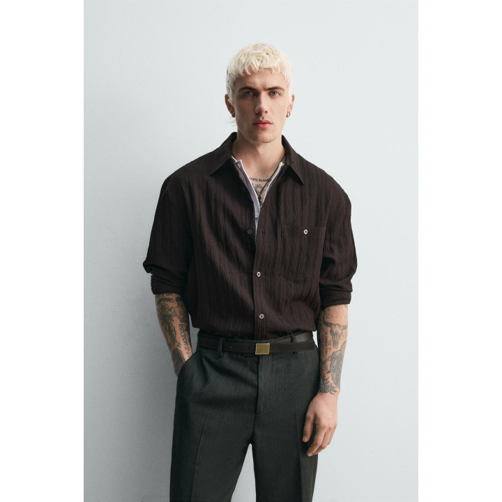 ЖАККАРДОВАЯ РУБАШКА В ПОЛОСКУ ЛИМИТИРОВАННАЯ СЕРИЯ