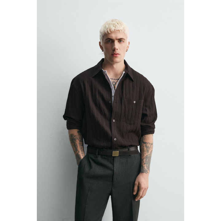 ЖАККАРДОВАЯ РУБАШКА В ПОЛОСКУ ЛИМИТИРОВАННАЯ СЕРИЯ