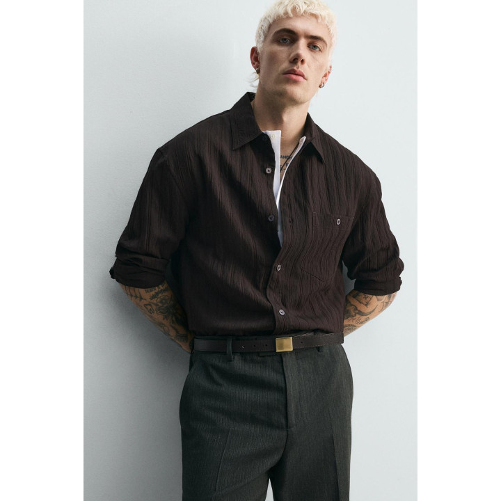 ЖАККАРДОВАЯ РУБАШКА В ПОЛОСКУ ЛИМИТИРОВАННАЯ СЕРИЯ