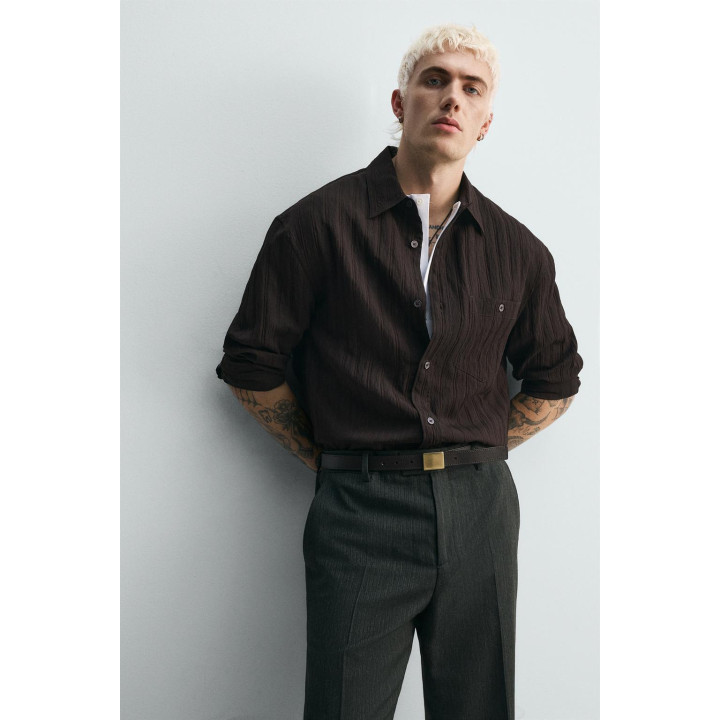 ЖАККАРДОВАЯ РУБАШКА В ПОЛОСКУ ЛИМИТИРОВАННАЯ СЕРИЯ