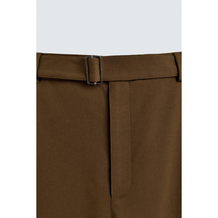 БРЮКИ RELAXED FIT С РЕМНЕМ