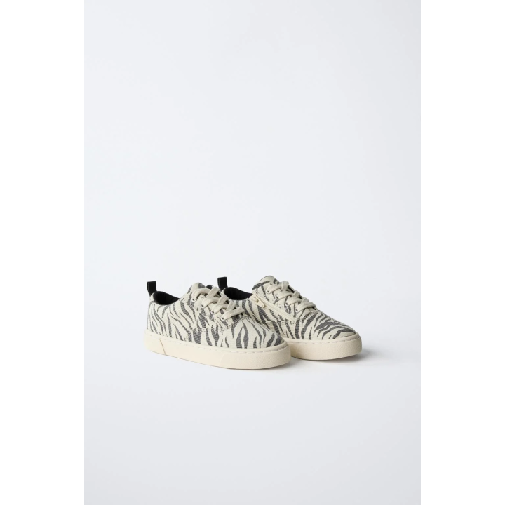 Кеды из хлопка с животным принтом