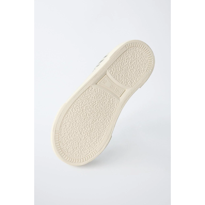 Кеды из хлопка с животным принтом