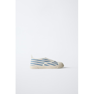 КЕДЫ ХЛОПКОВЫЕ В ПОЛОСКУ