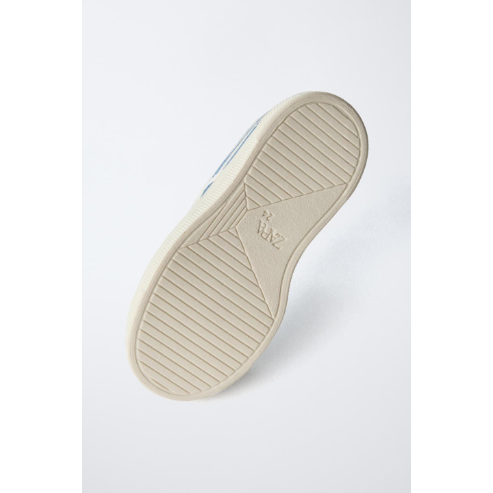 КЕДЫ ХЛОПКОВЫЕ В ПОЛОСКУ