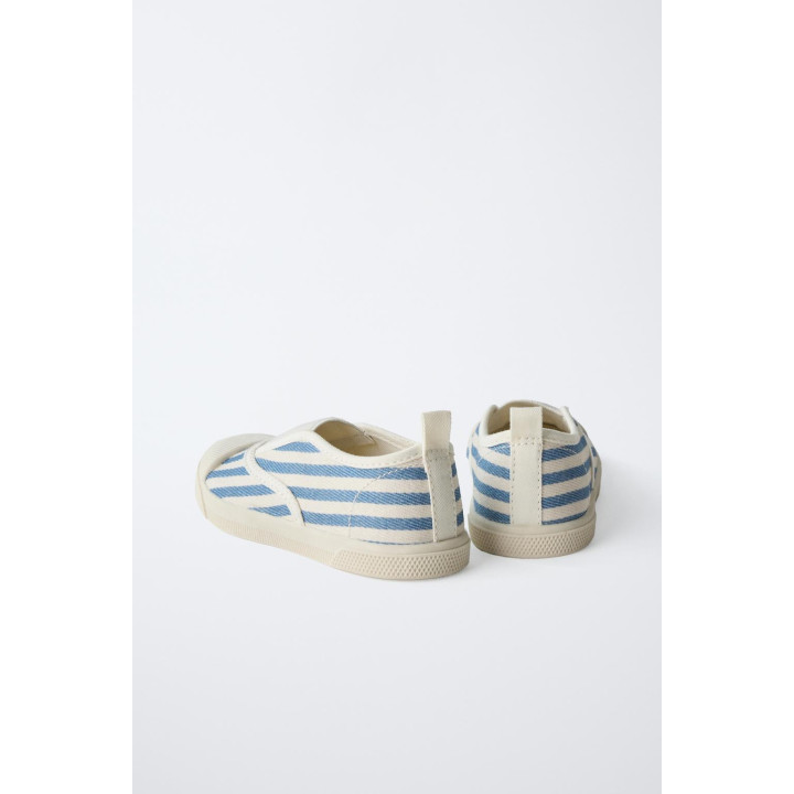 КЕДЫ ХЛОПКОВЫЕ В ПОЛОСКУ