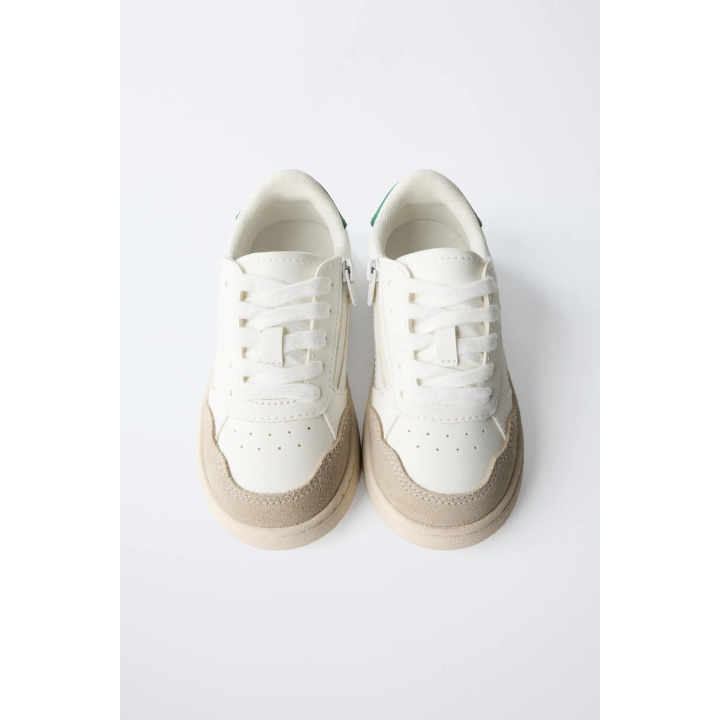 Кеды в стиле плимсолл с контрастными деталями