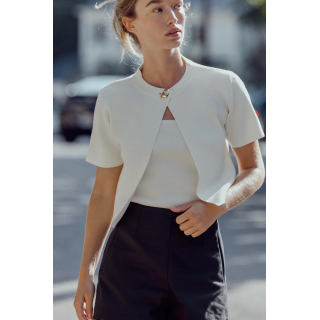 КАРДИГАН С КОРОТКИМИ РУКАВАМИ