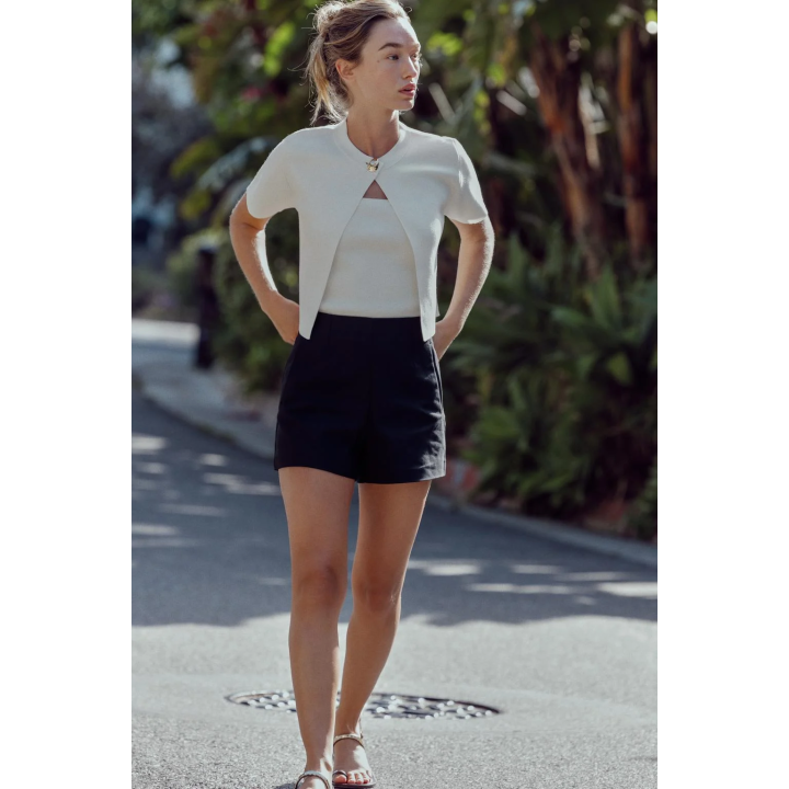 КАРДИГАН С КОРОТКИМИ РУКАВАМИ