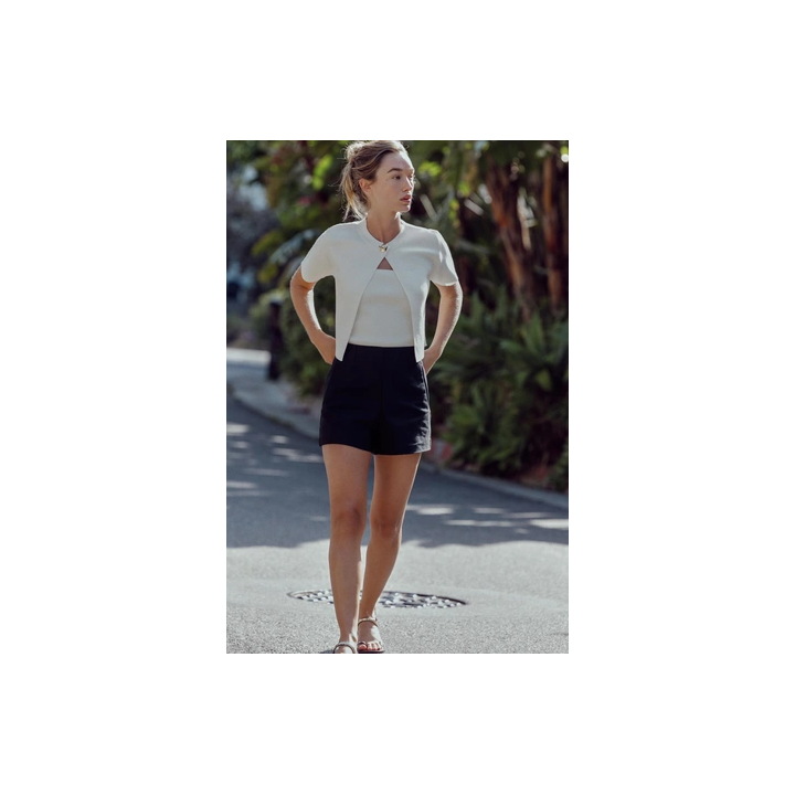 КАРДИГАН С КОРОТКИМИ РУКАВАМИ