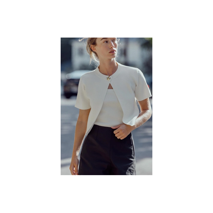 КАРДИГАН С КОРОТКИМИ РУКАВАМИ