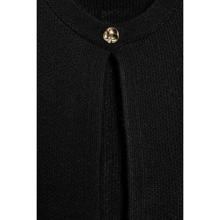 ВЯЗАНЫЙ КАРДИГАН С БАХРОМОЙ