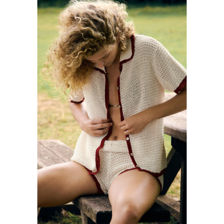 ТРИКОТАЖНАЯ КУРТКА-ПОЛО