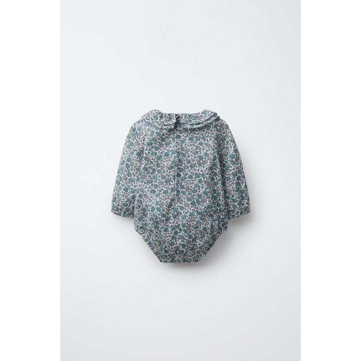 БОДИ С ЦВЕТОЧНЫМ ПРИНТОМ ПЕЙСЛИ