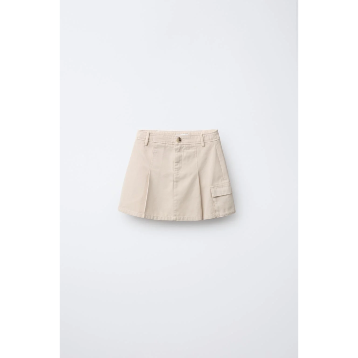 ЮБКА В СКЛАДКУ С КАРМАНОМ