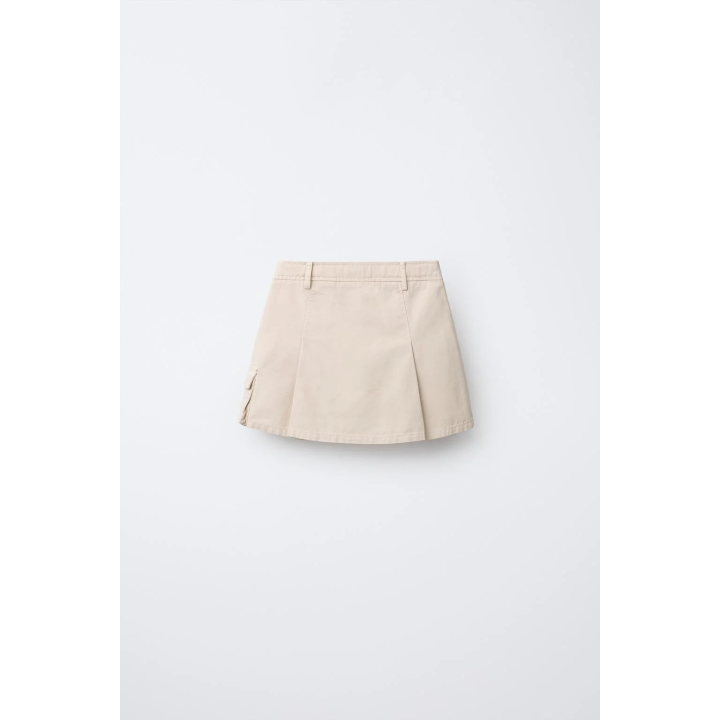 ЮБКА В СКЛАДКУ С КАРМАНОМ