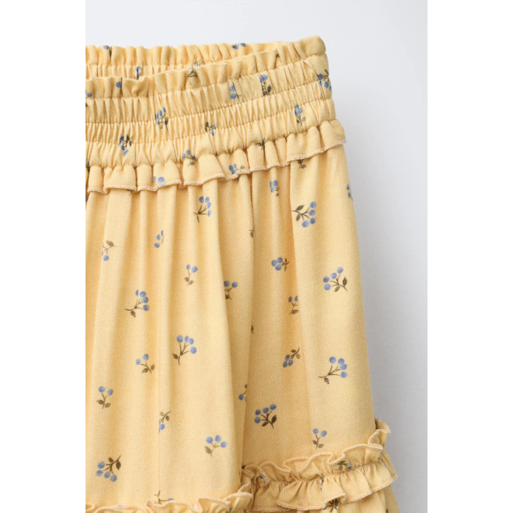 ЮБКА-ШОРТЫ С ПРИНТОМ ЧЕРНИКИ