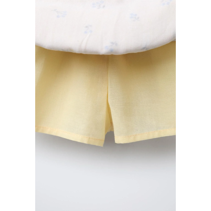 ЮБКА-ШОРТЫ С ПРИНТОМ ЧЕРНИКИ