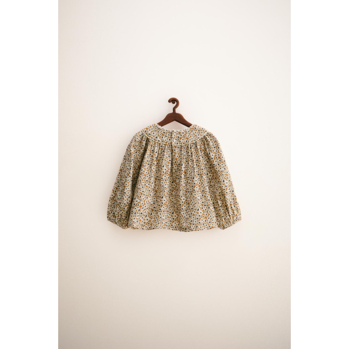 ZARA TIMELESS - БЛУЗА С ЦВЕТОЧНЫМ ПРИНТОМ