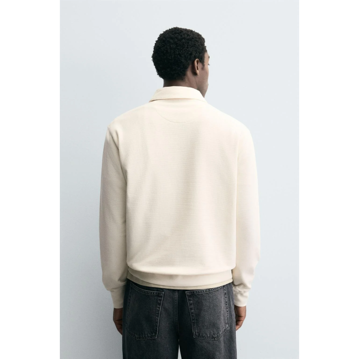 ПОЛО СТРУКТУРНОЕ НА МОЛНИИ