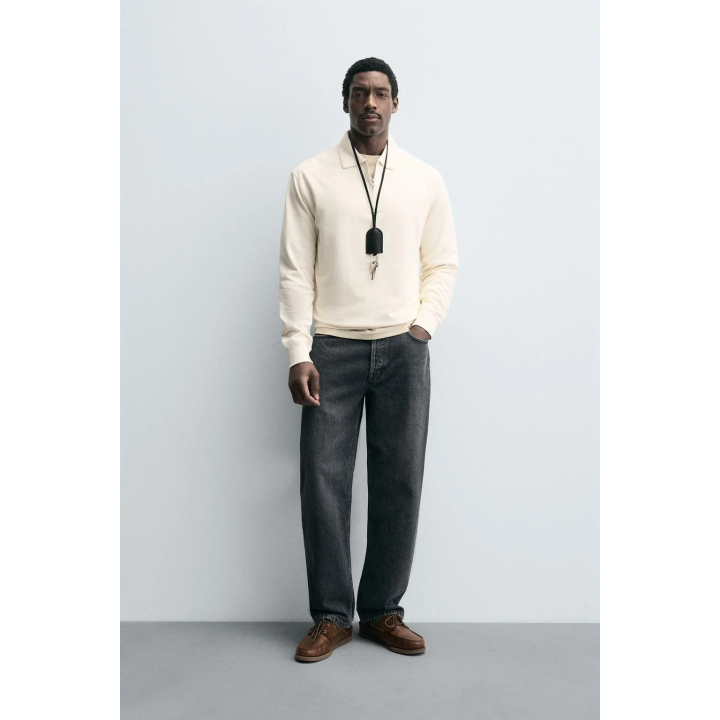 ПОЛО СТРУКТУРНОЕ НА МОЛНИИ