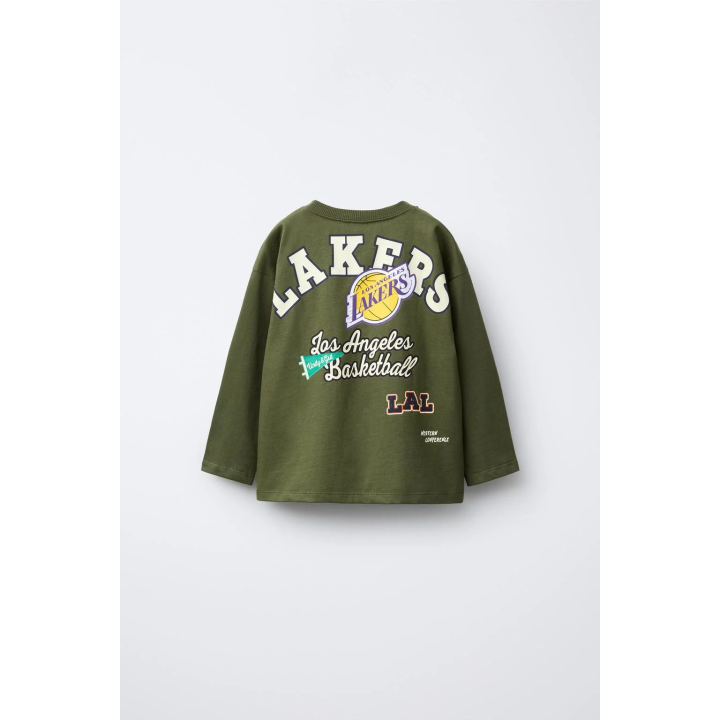 ЛОНГСЛИВ С ПРИНТОМ LOS ANGELES LAKERS NBA