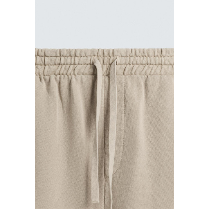 ШОРТЫ-ДЖОГГЕРЫ С ЭФФЕКТОМ ПОТЕРТОСТИ