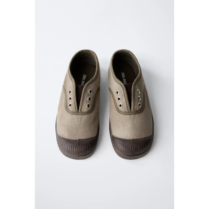 КЕДЫ ИЗ ВЕЛЬВЕТА BENSIMON ® X ZARA