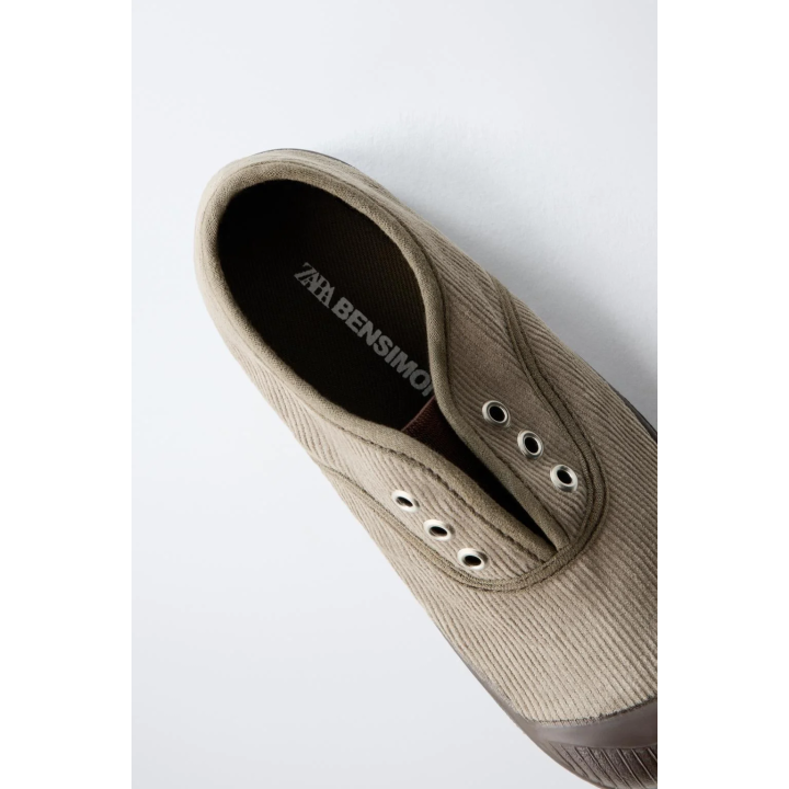 КЕДЫ ИЗ ВЕЛЬВЕТА BENSIMON ® X ZARA