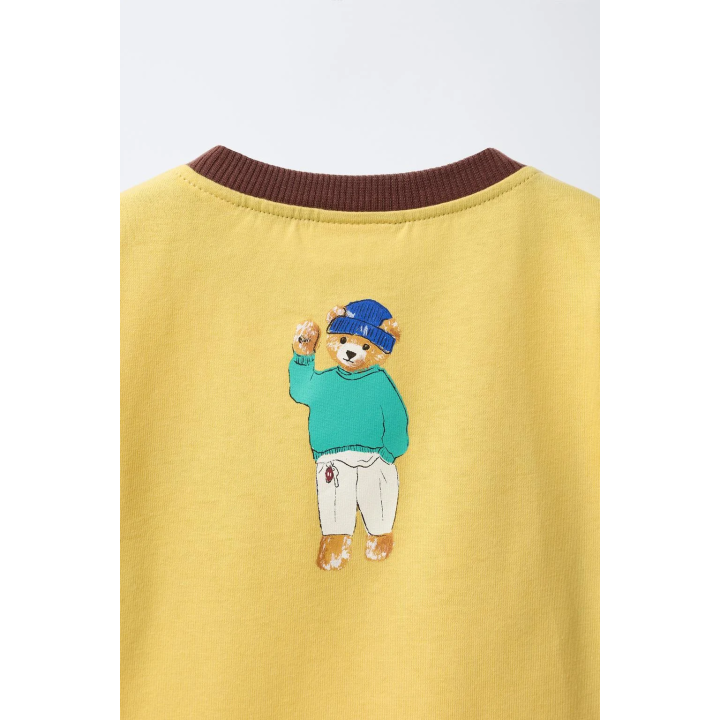 ФУТБОЛКА С ПРИНТОМ «МЕДВЕДЬ»