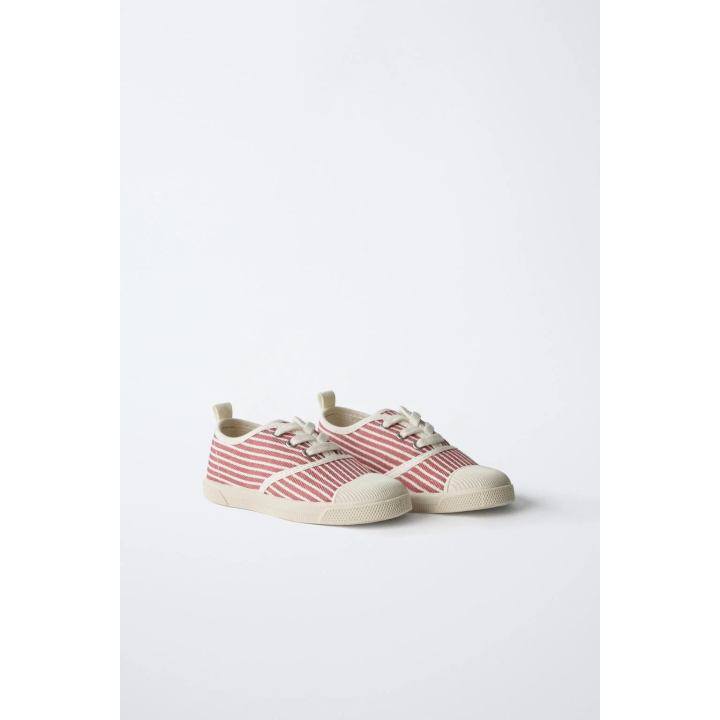 КЕДЫ ХЛОПКОВЫЕ В ПОЛОСКУ