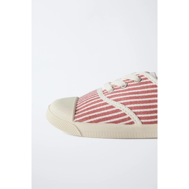 КЕДЫ ХЛОПКОВЫЕ В ПОЛОСКУ