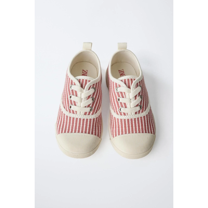 КЕДЫ ХЛОПКОВЫЕ В ПОЛОСКУ