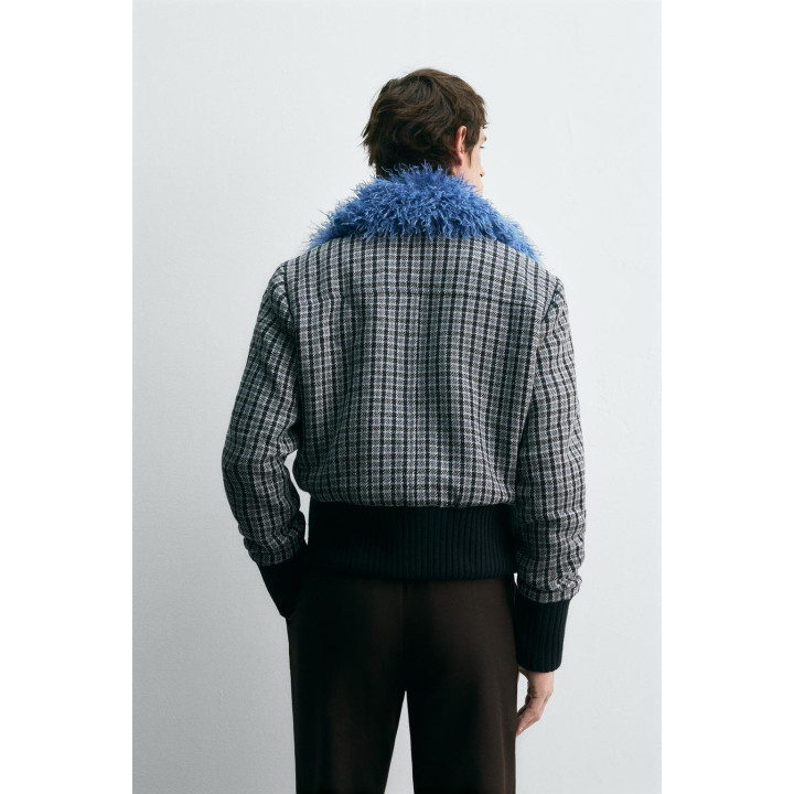 БОМБЕР В КЛЕТКУ С КОМБИНИРОВАННОЙ ОТДЕЛКОЙ HARRY LAMBERT FOR ZARA X DISNEY