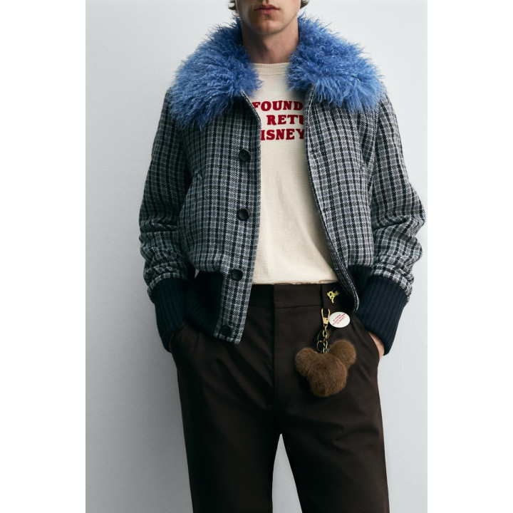 БОМБЕР В КЛЕТКУ С КОМБИНИРОВАННОЙ ОТДЕЛКОЙ HARRY LAMBERT FOR ZARA X DISNEY