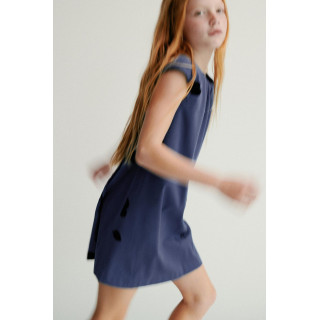 ПЛАТЬЕ С РЕЛЬЕФНЫМ ЦВЕТОЧНЫМ ПРИНТОМ