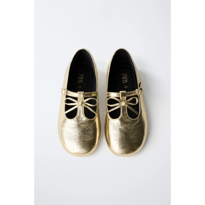 БАЛЕТКИ С БАНТОМ