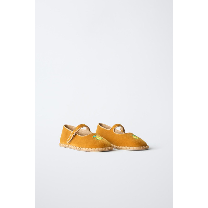 БАЛЕТКИ С ФРУКТАМИ