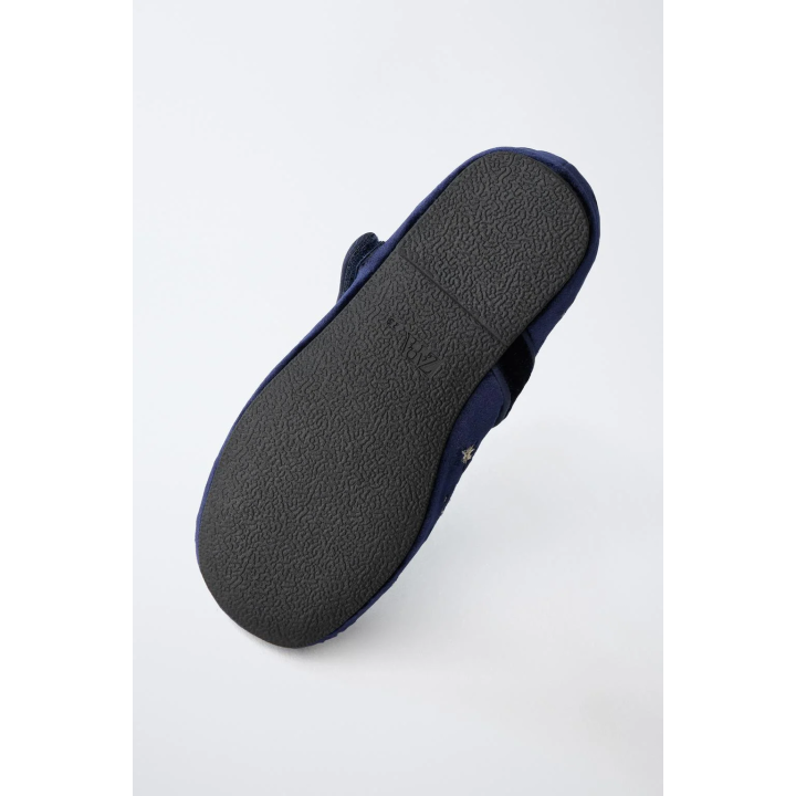 БАРХАТНЫЕ БАЛЕТКИ С ВЫШИВКОЙ