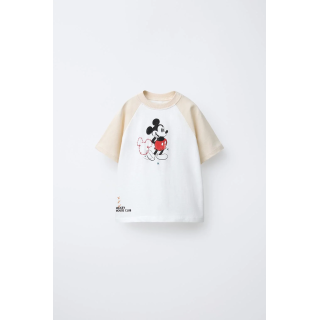 ФУТБОЛКА С РУКАВАМИ РЕГЛАН И ПРИНТОМ MICKEY MOUSE © DISNEY