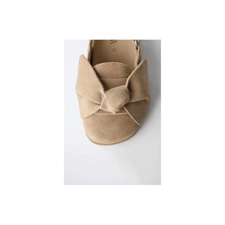 КОЖАНЫЕ САБО С БАНТОМ