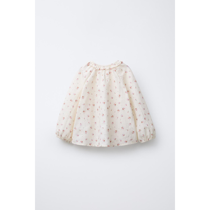 РУБАШКА С ЦВЕТОЧНЫМ ПРИНТОМ