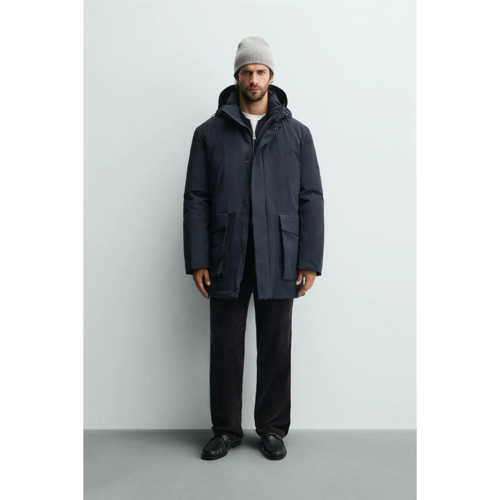 Водоотталкивающая утепленная парка