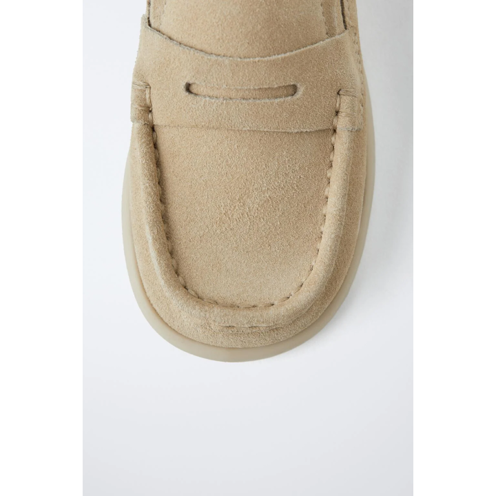 КОЖАНЫЕ МОКАСИНЫ С ОТДЕЛКОЙ