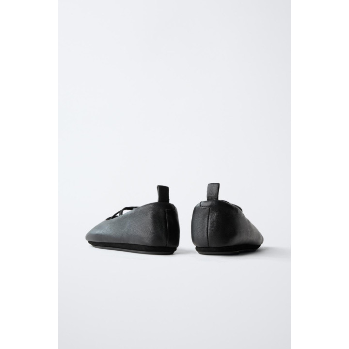 КОЖАНЫЕ БАЛЕТКИ